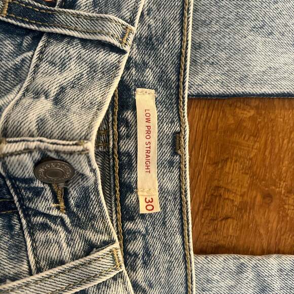 Levi's Women's Low Pro Straight Jeans - Picture 3 of 3